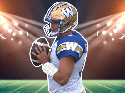 Zach Collaros throwing
